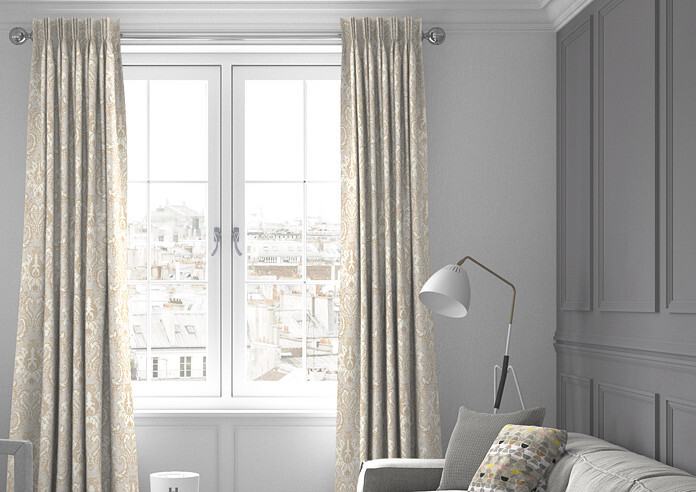 Tegola, Natural - Made to Measure Curtains - Image 3